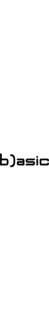 b)asic logo